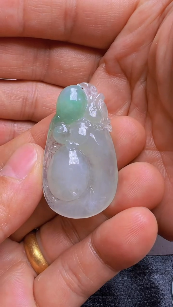 【闪购商品】翡翠颈饰未镶嵌隆福齐天