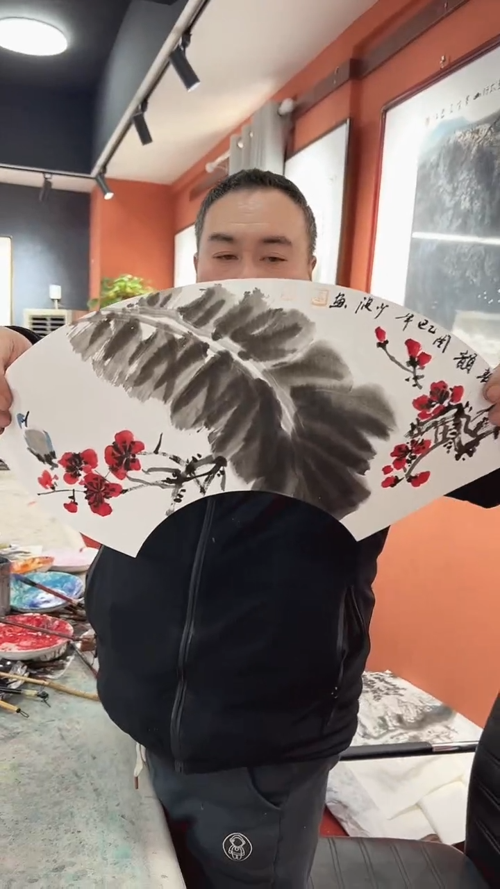 国画卢少波/国画/花鸟