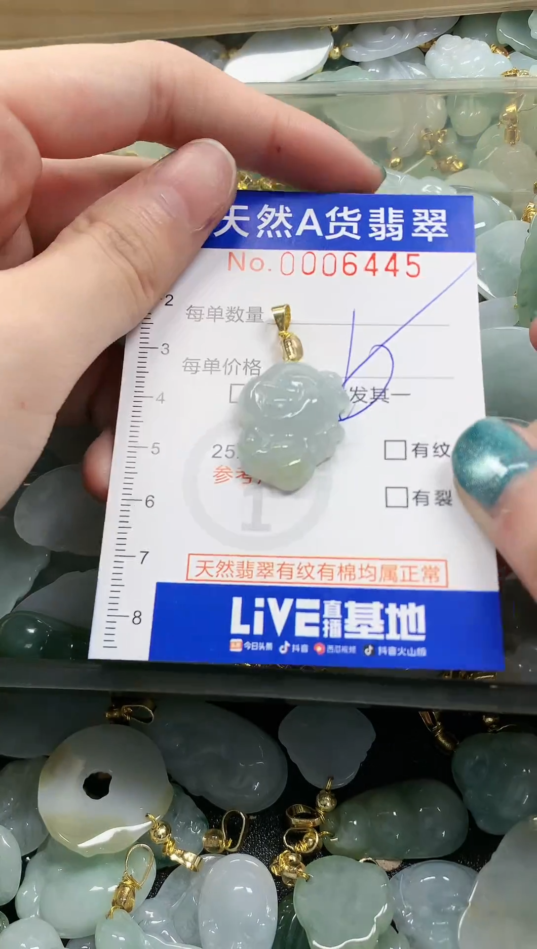 未镶嵌挂件翡翠纯天然a货翡翠