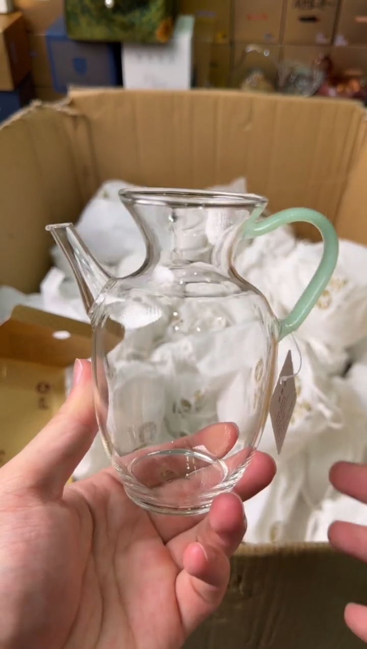 禾墨仿宋执壶浅玉色