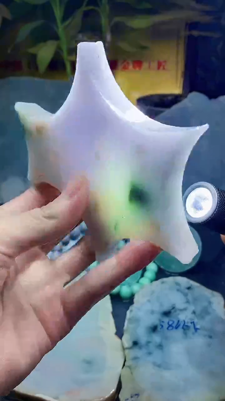 未镶嵌挂件翡翠小雨453