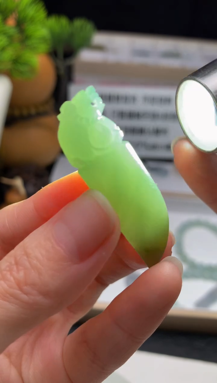 未镶嵌定制翡翠风****己---123325