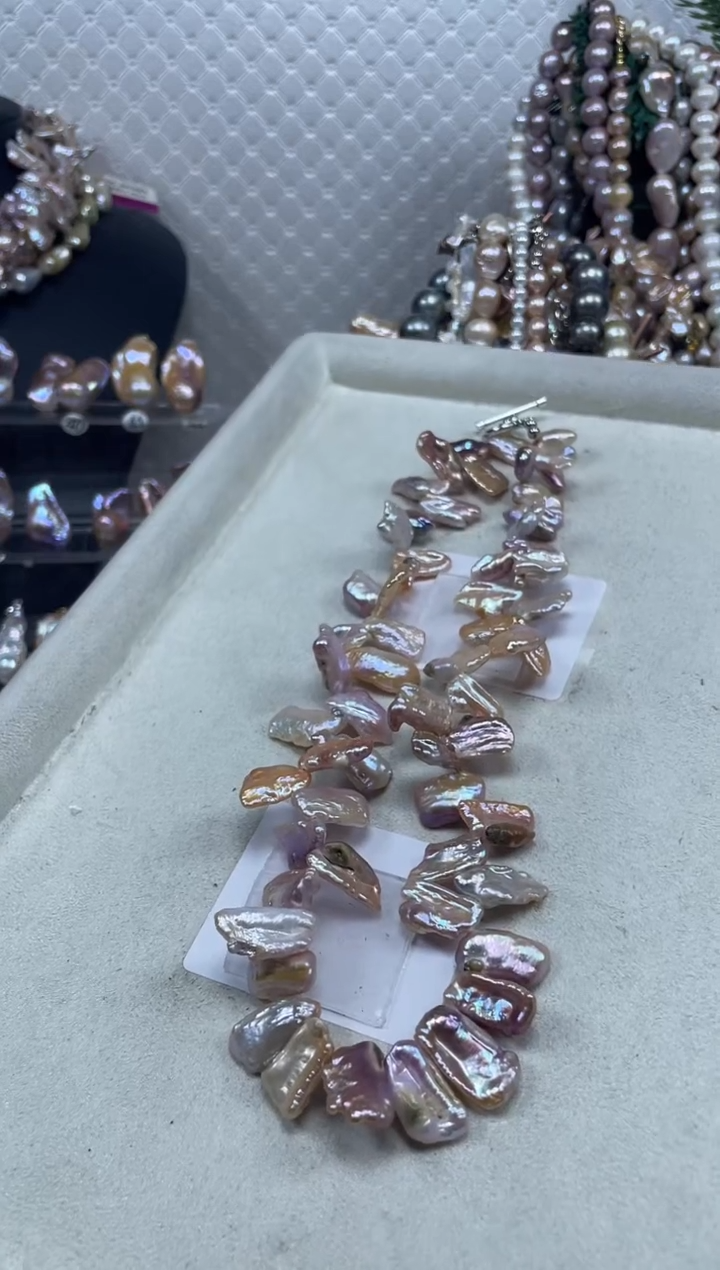 【闪购商品】淡水珍珠项链未镶嵌【纯恬珍珠】