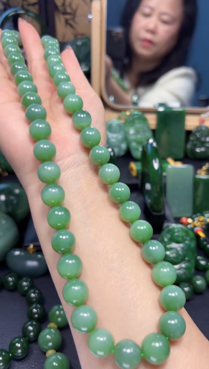 【闪购商品】和田玉（碧玉）颈饰未镶嵌1