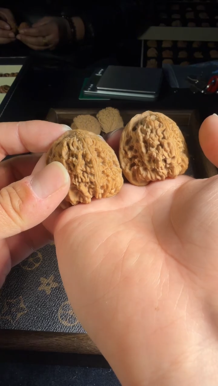 吊坠文玩核桃41.5/41.7尺全品南疆石