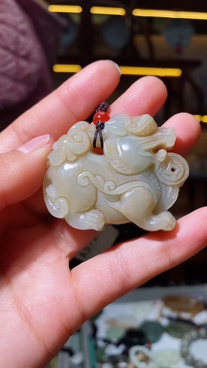 【闪购商品】和田玉挂件未镶嵌1