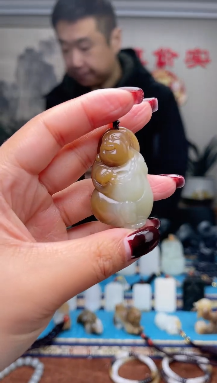 【闪购商品】和田玉挂件未镶嵌1