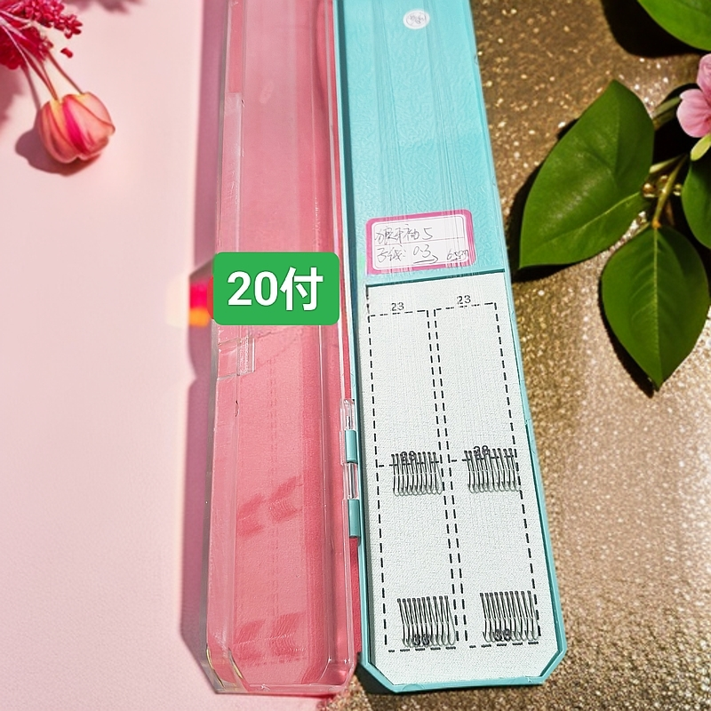 狼牙袖鱼钩成品子线成品手工精绑子线双钩20付（无刺）