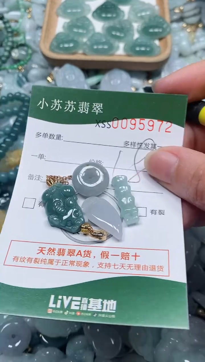 【闪购商品】翡翠颈饰未镶嵌闪购商品0095972