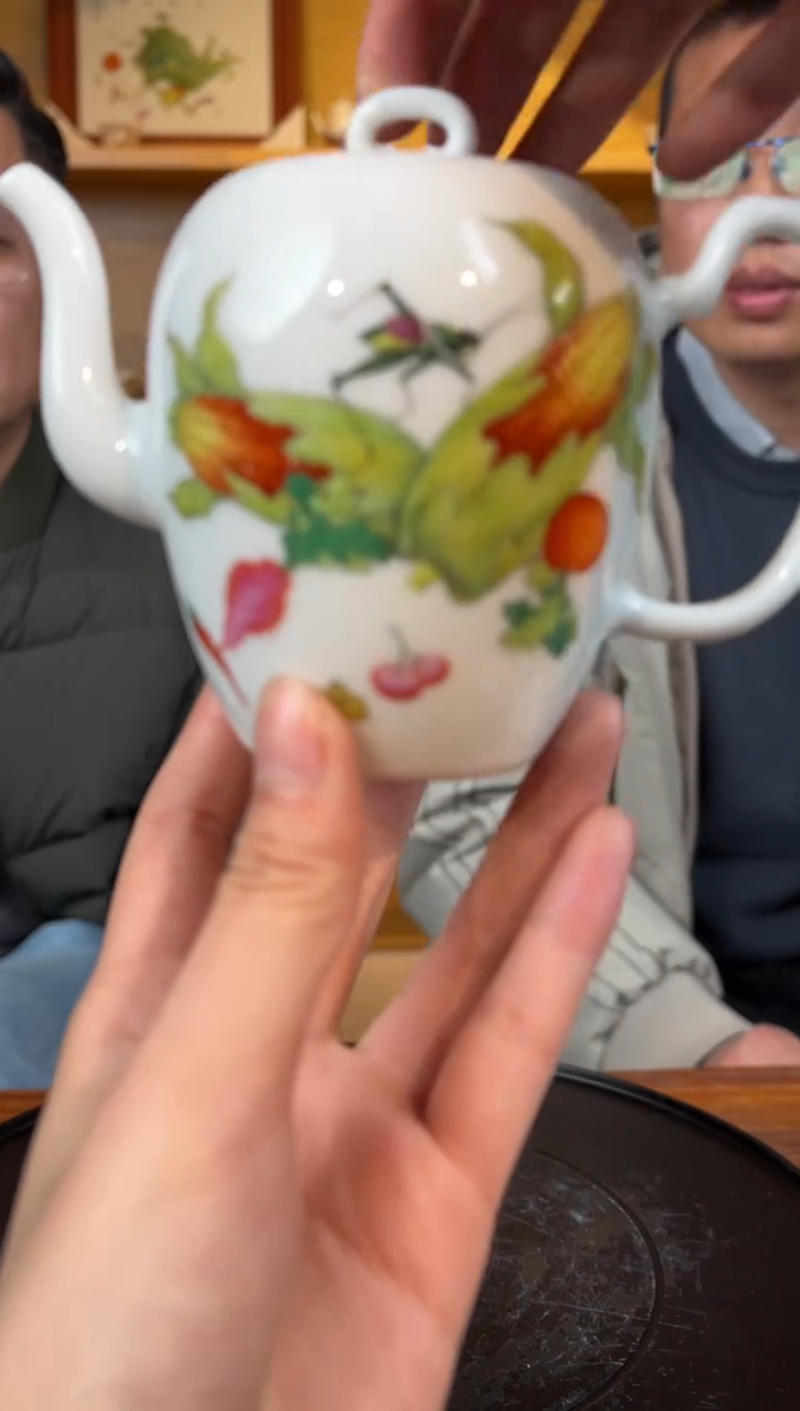 【闪购商品】壶B50【人间瓷画】《廖志远》