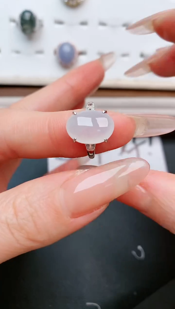 【闪购商品】翡翠戒指银S925镶嵌......