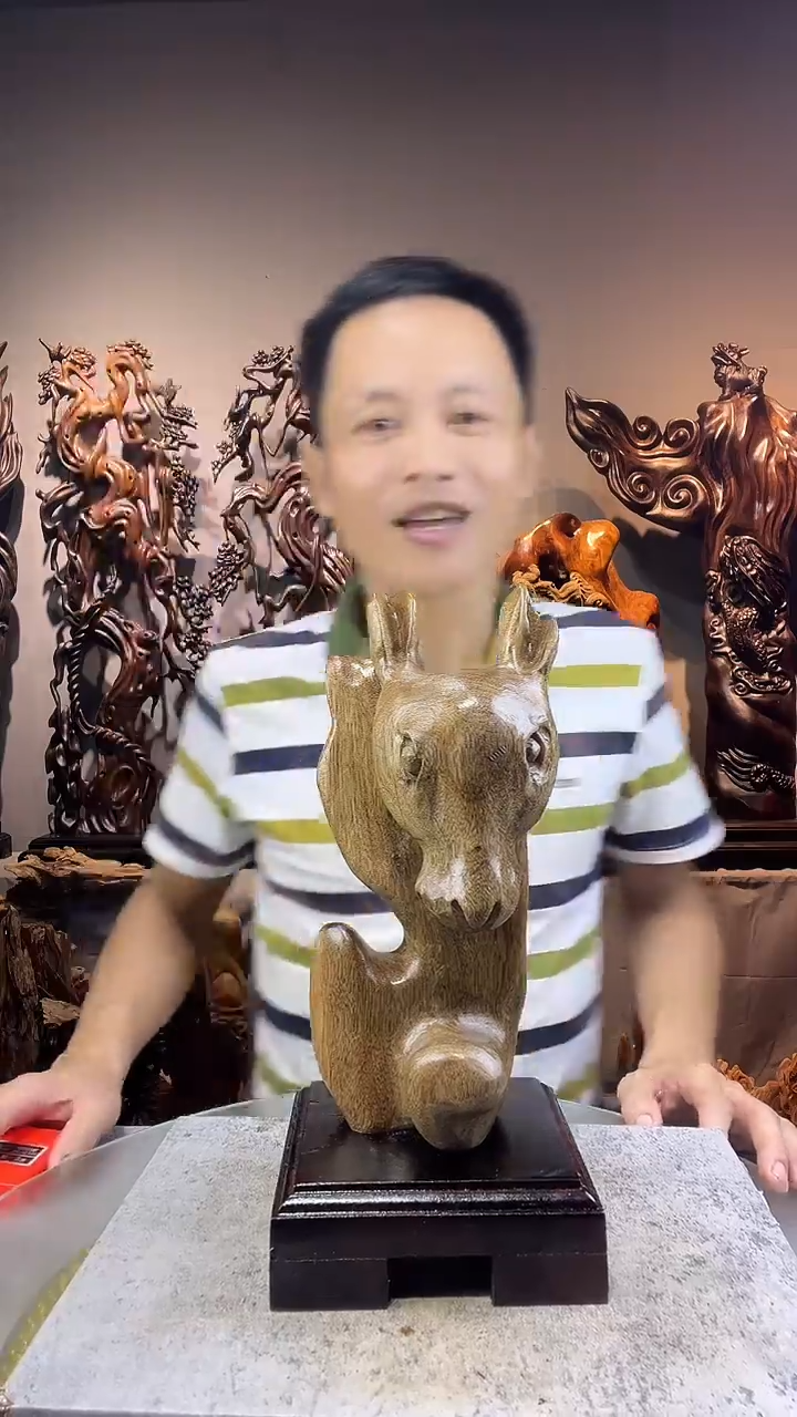 金丝楠享**运小叶桢楠随行摆件28