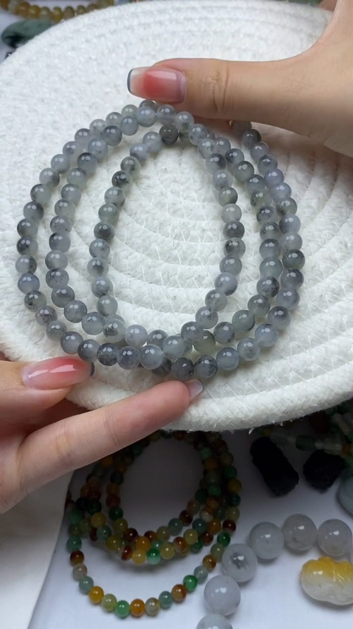 未镶嵌定制翡翠天***茶毛货定制不退不换