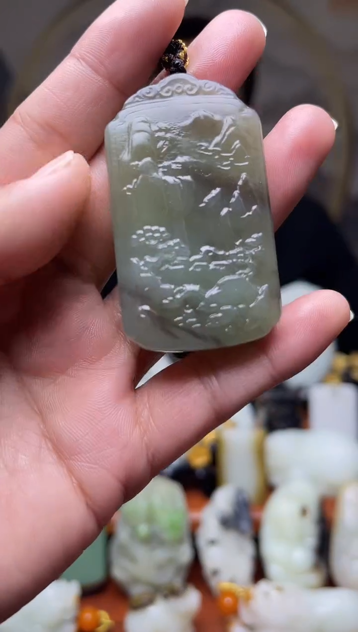 【闪购商品】和田玉吊坠未镶嵌13