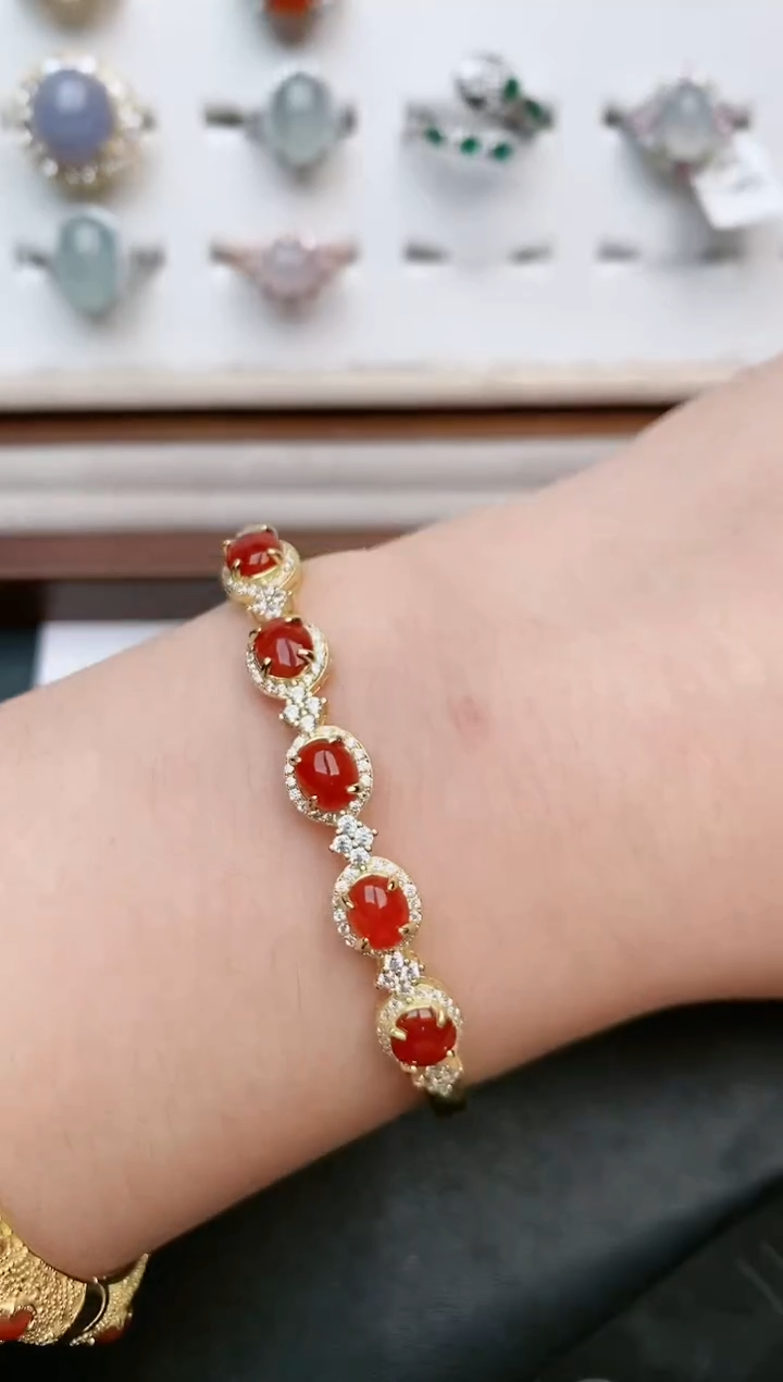 【闪购商品】翡翠戒指银S925镶嵌.....