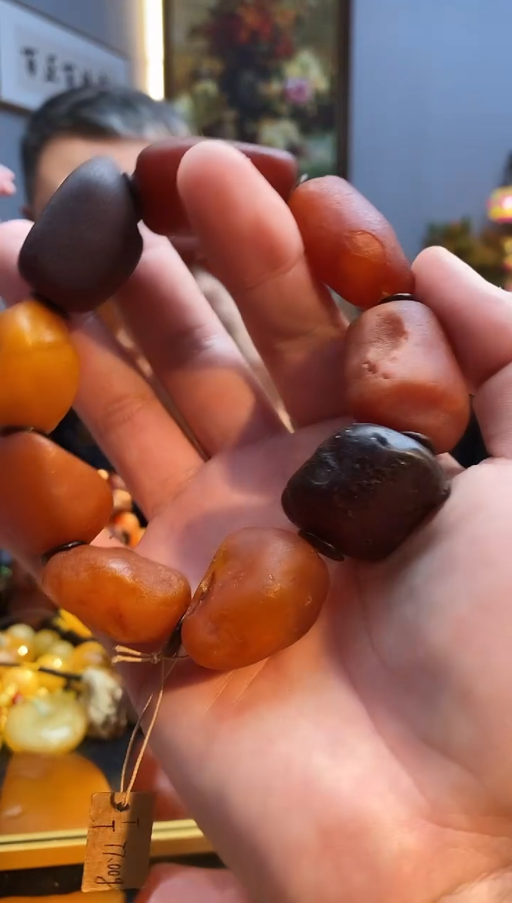 手串琥珀未镶嵌手串