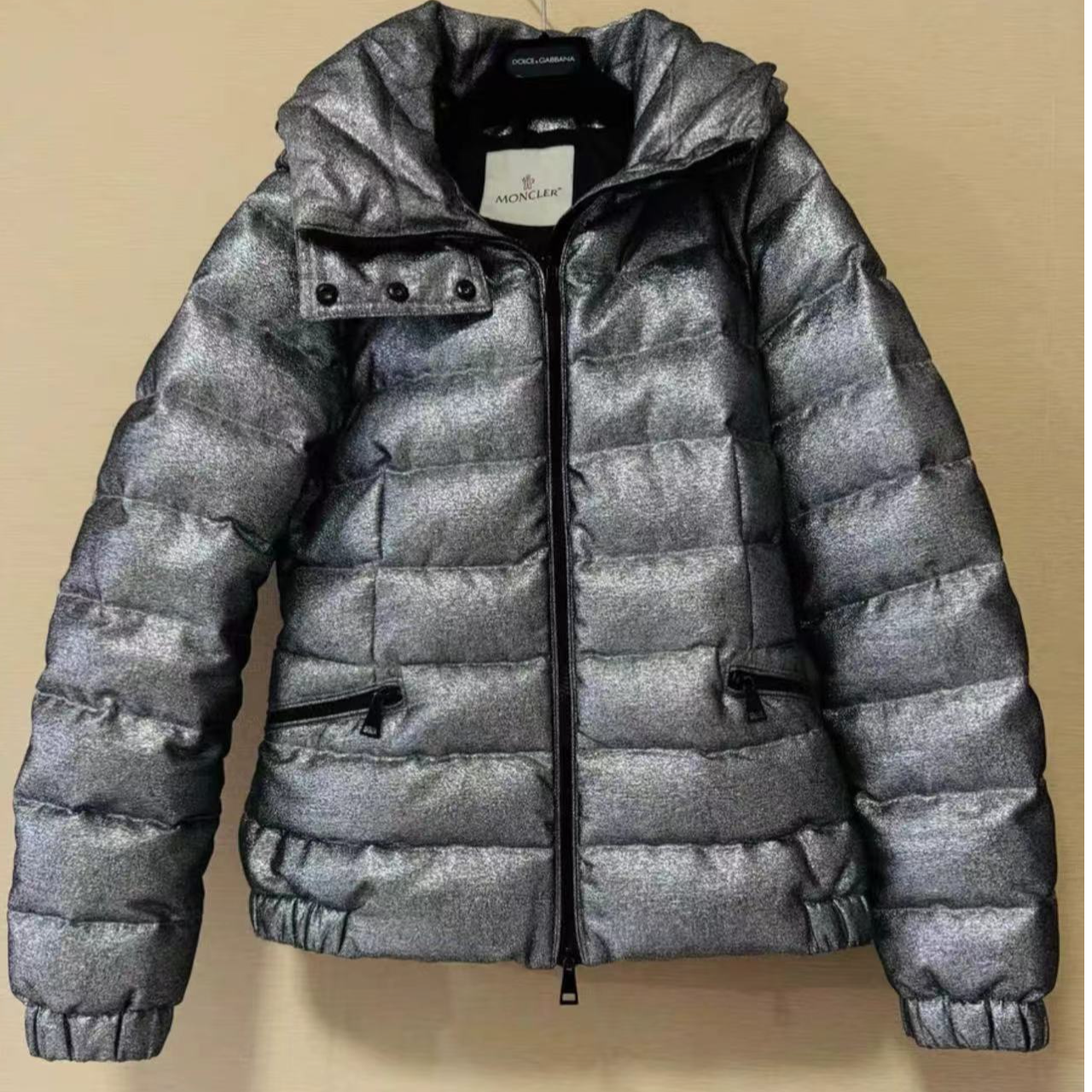 99新 MONCLER 亿颗潮奢 张柏芝同款鹅绒羽绒服 0码 D573