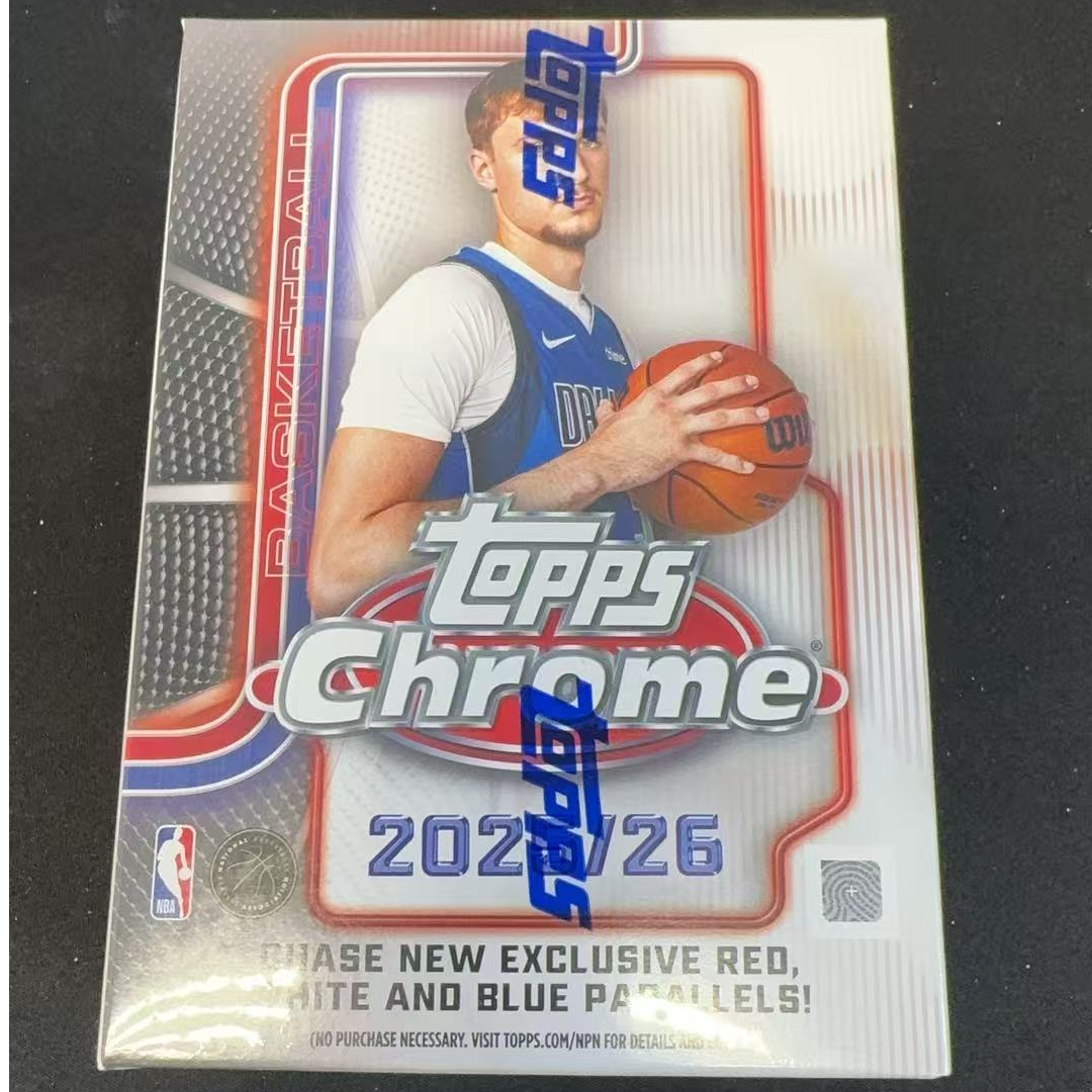 2025-26 TOPPS CHROME 手雷盒 代拆 【未成年禁止下单】