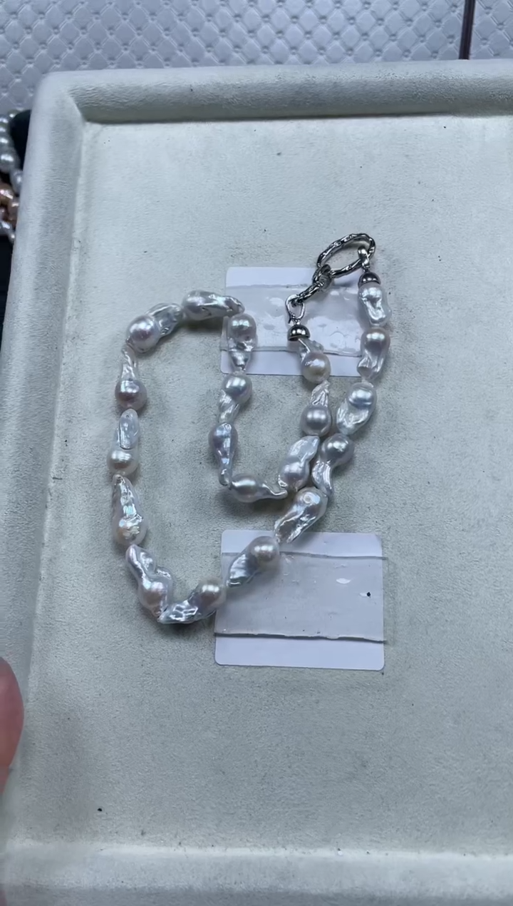 【闪购商品】淡水珍珠项链未镶嵌【纯恬珍珠】