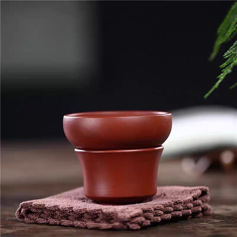 宜兴紫砂壶手工公道杯茶漏小容量家用茶具配件