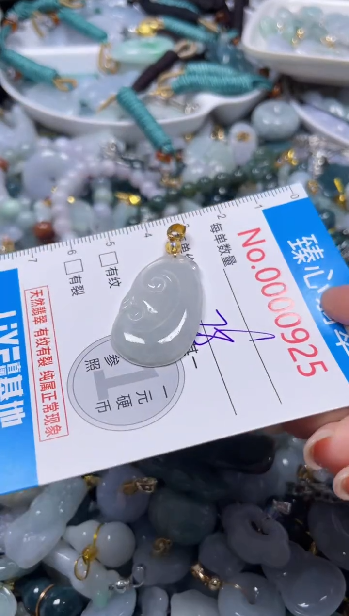 颈饰未镶嵌翡翠925