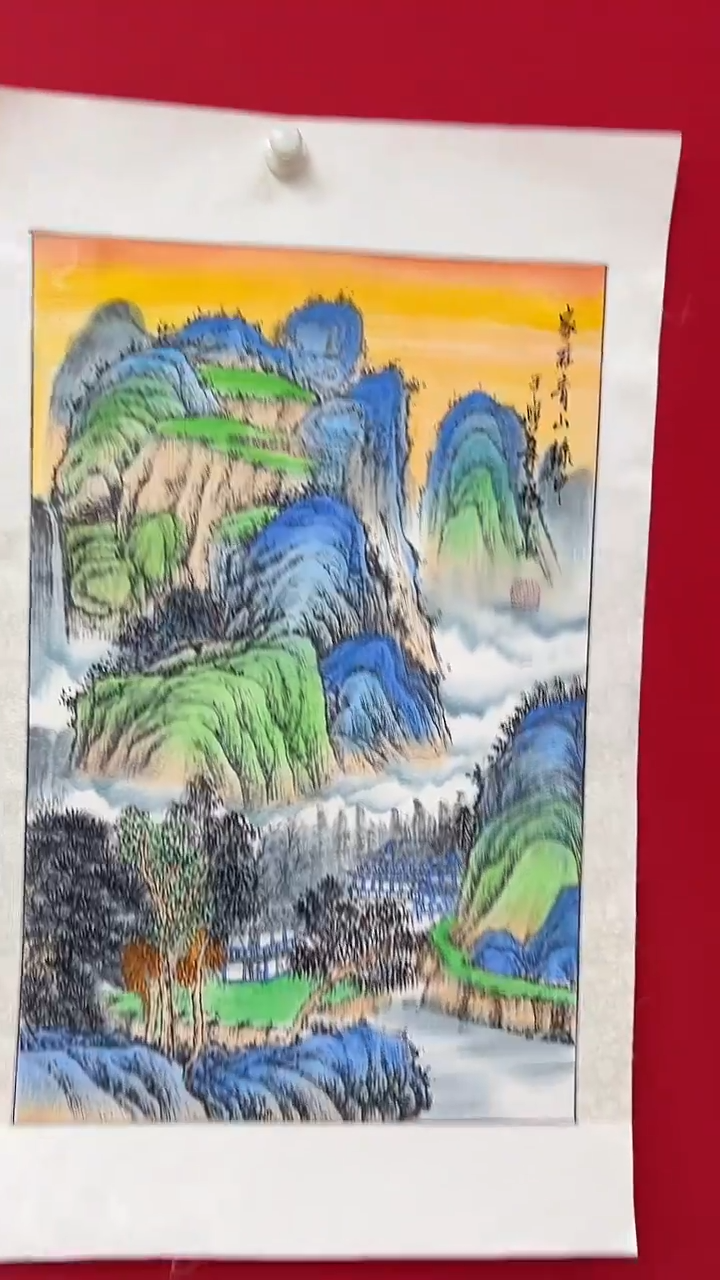 国画杨金光/山水/宣纸/国画
