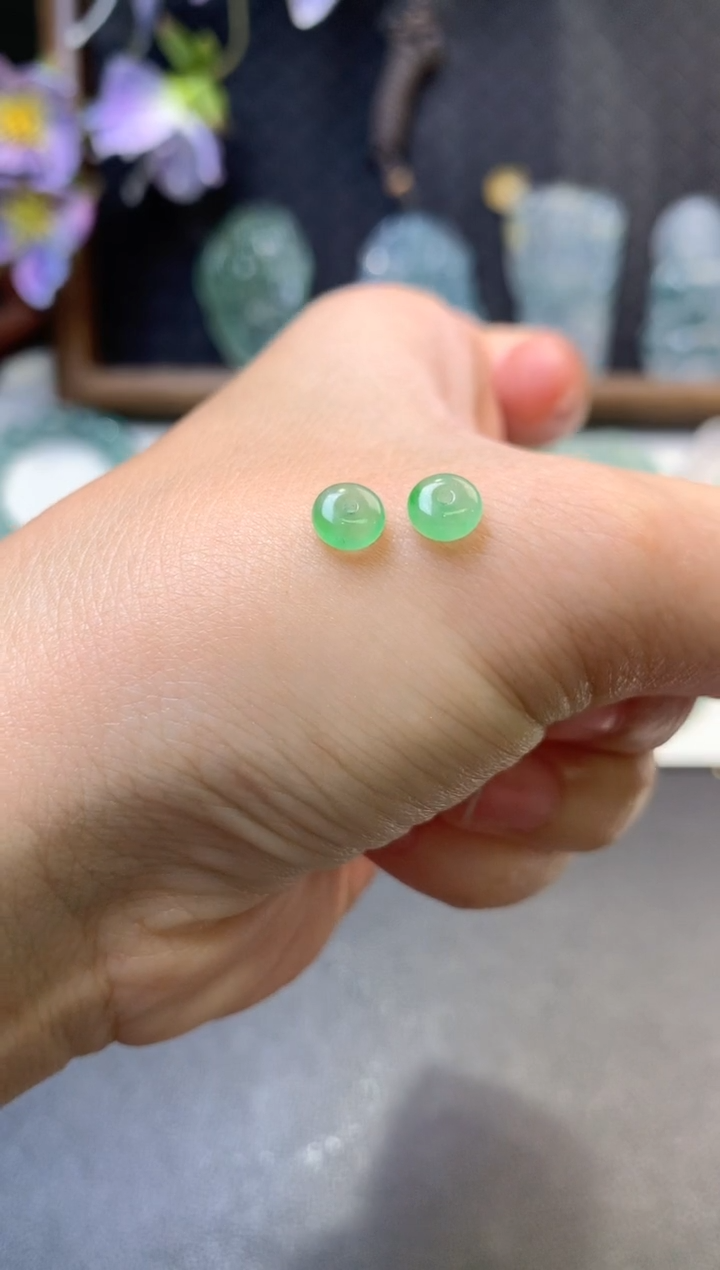 未镶嵌定制翡翠毛货