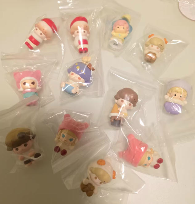 可爱绒绒系列萌粒桌面摆件【拆袋】