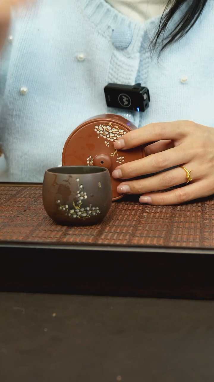 【闪购商品】+暗 香 梅 花 主 人杯 50 cm