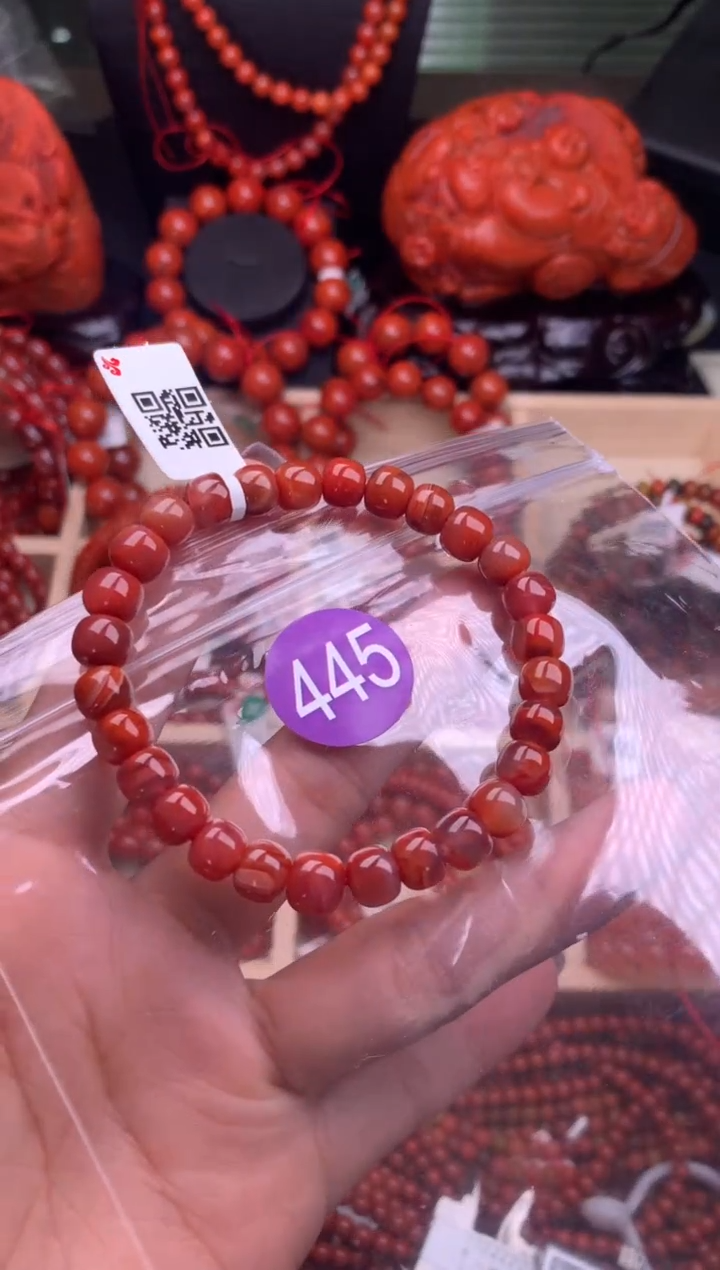 【闪购商品】南红玛瑙珠宝奇石未镶嵌445-7