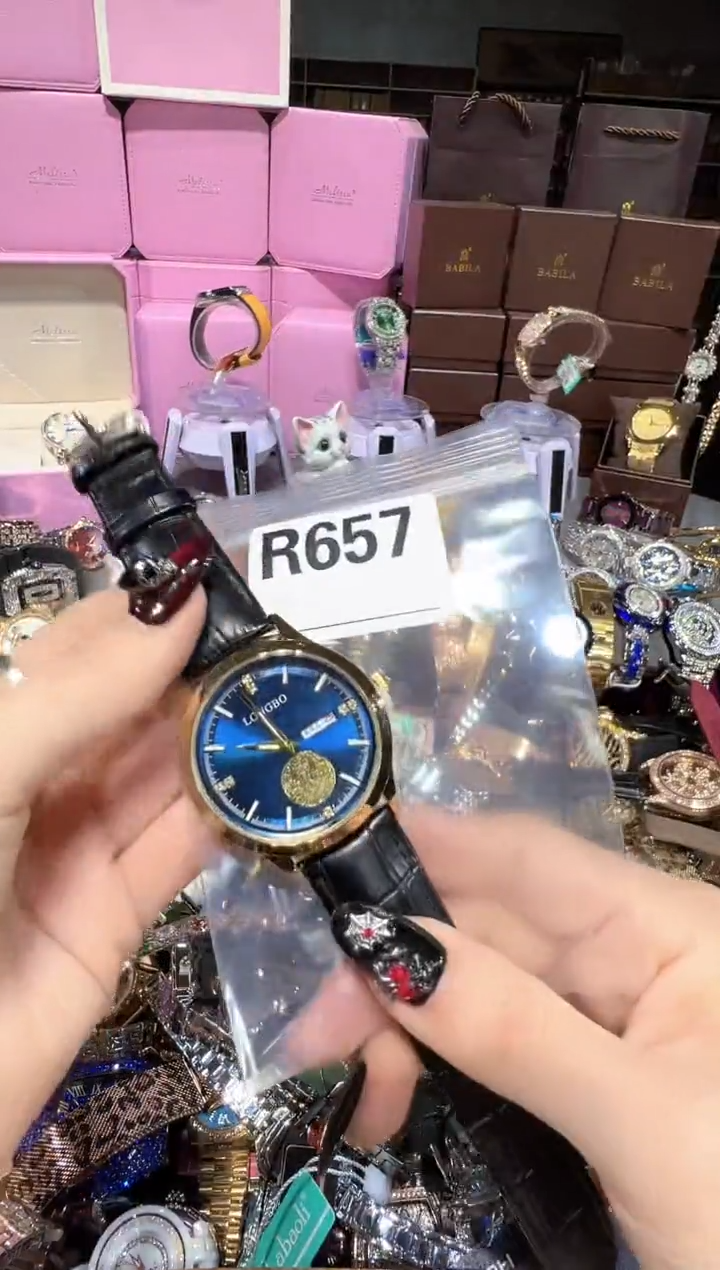 石英机芯不锈钢不锈钢直播定闪专用