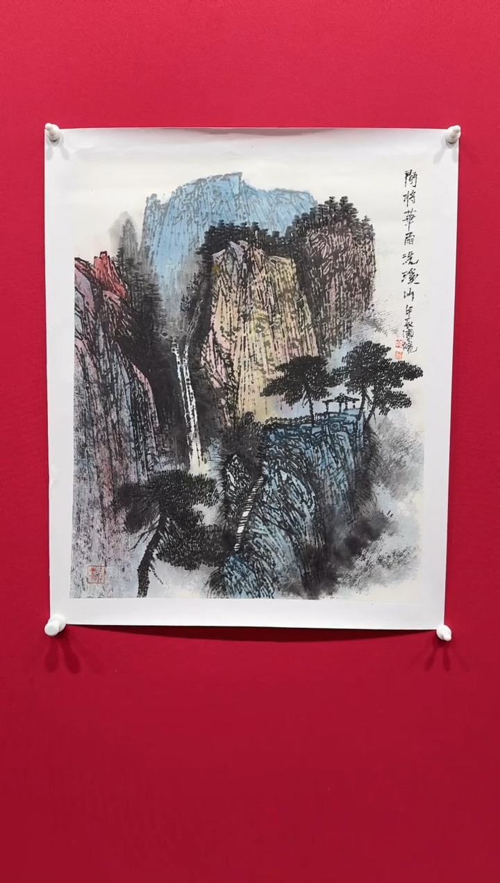 【闪购商品】国画李国境48*60.........