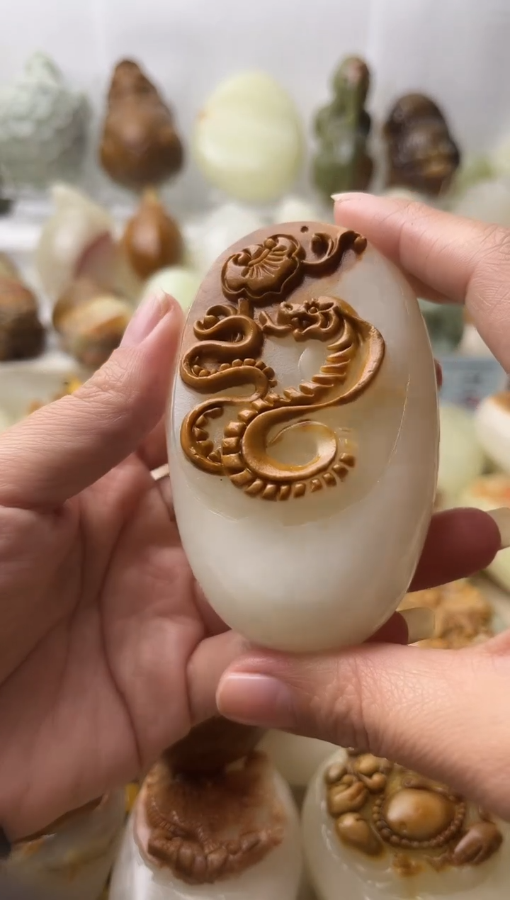 石材古青石棉纹正常不退换蛇