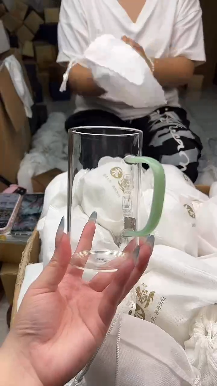 禾墨绿茶杯子浅玉色