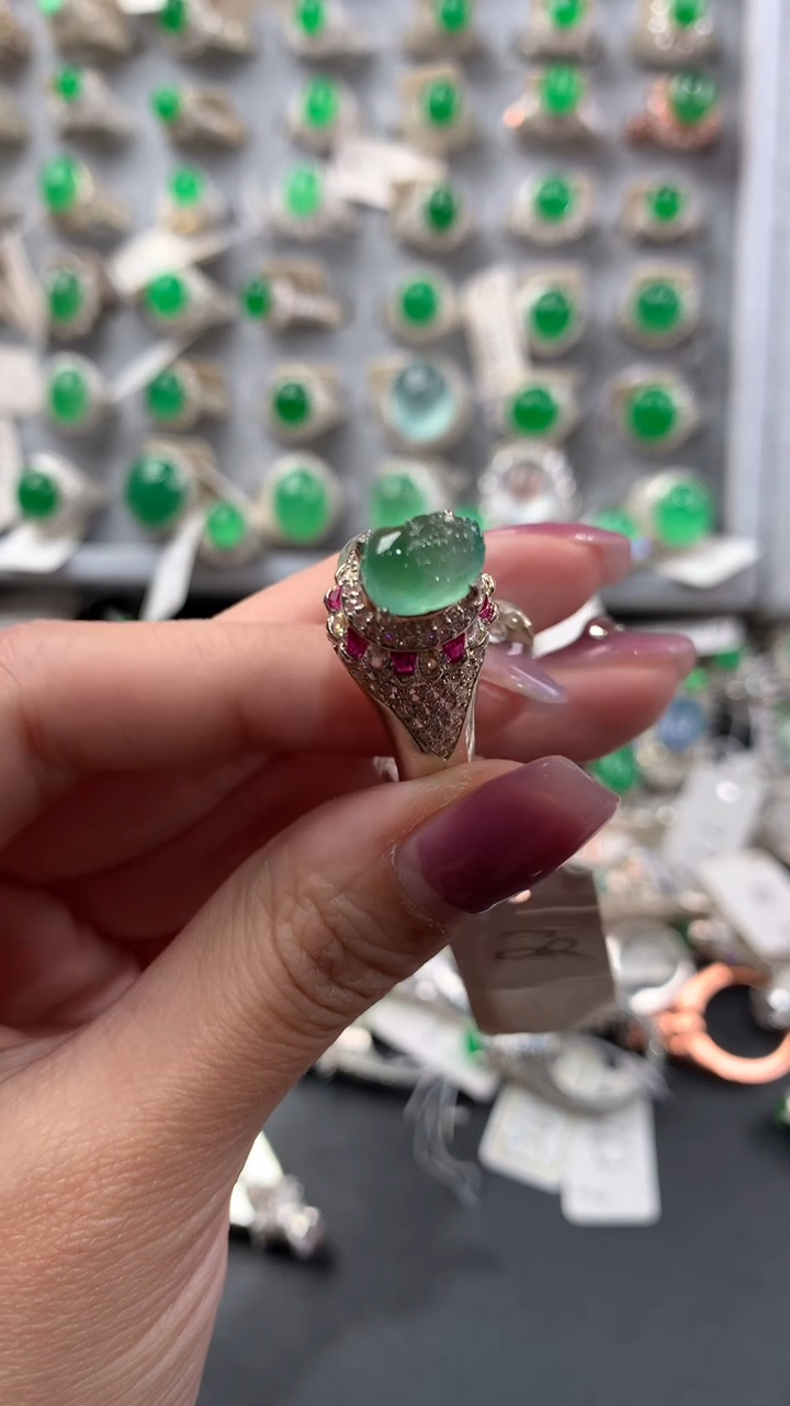 【闪购商品】定制翡翠未镶嵌缅甸A货翡翠 福利放漏款 2.10