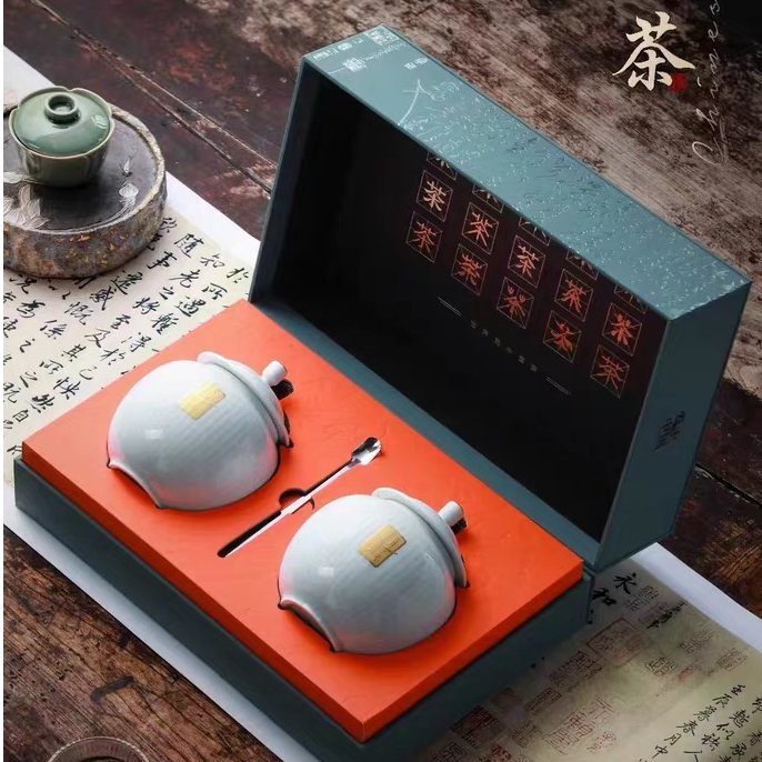 【爱上中国】 毛尖 双瓷罐100g装