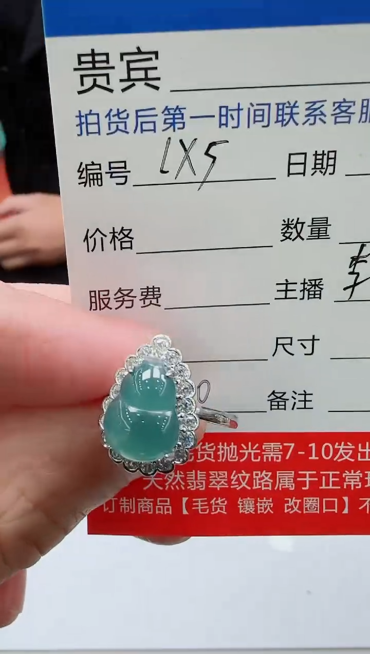 颈饰未镶嵌翡翠LX5翡翠戒指-多样性发其一