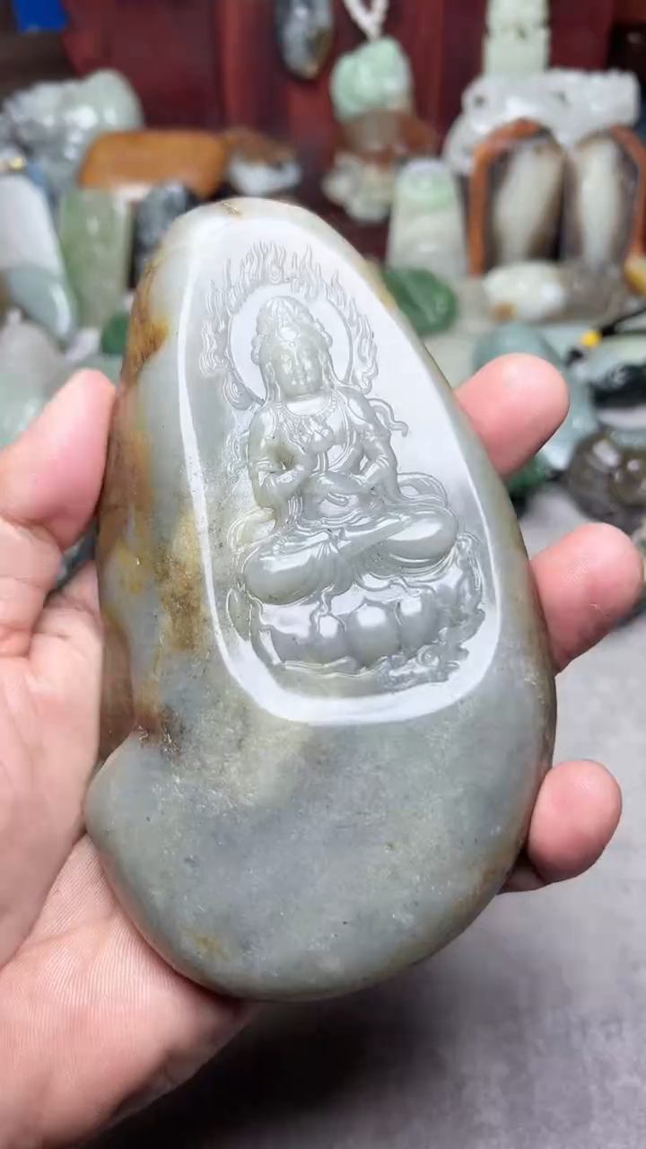 【闪购商品】和田玉摆件未镶嵌=