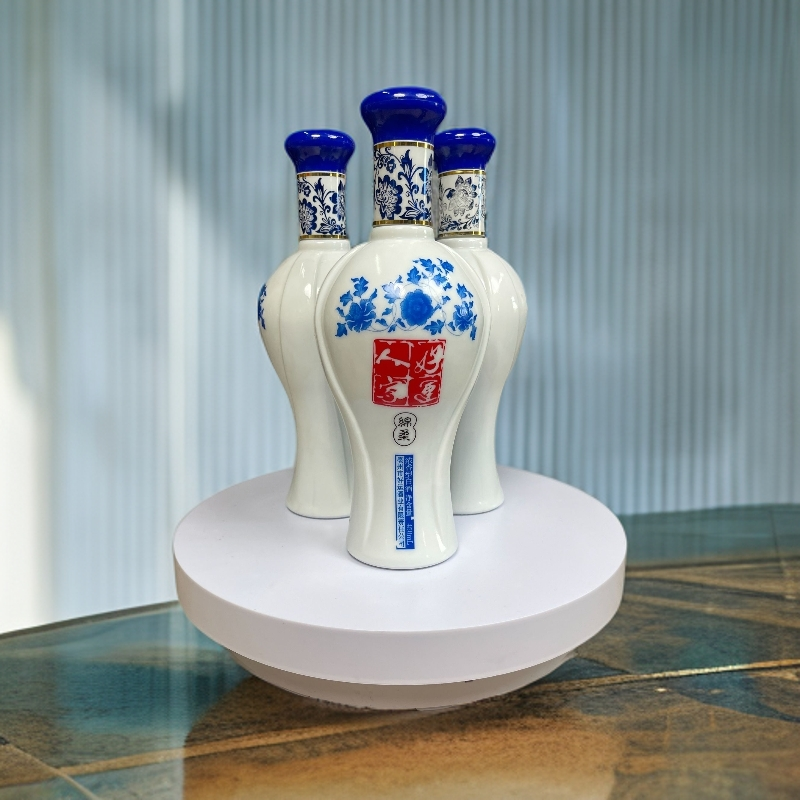 好运人家浓香固态法白酒纯良固态发酵52度450ml