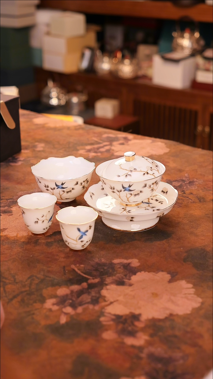 【闪购商品】陶瓷茶具（无礼盒无茶盘）@@ZH126