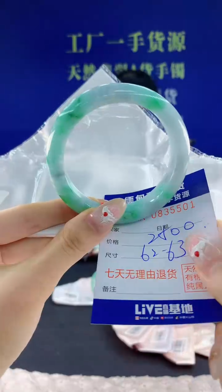 未镶嵌手镯翡翠01天然翡翠A货