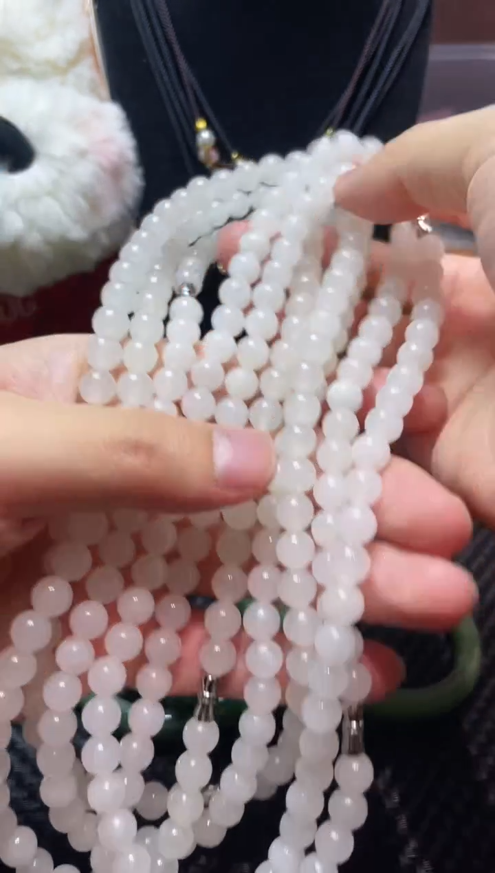 颈饰未镶嵌和田玉和田玉碧玉白玉项链