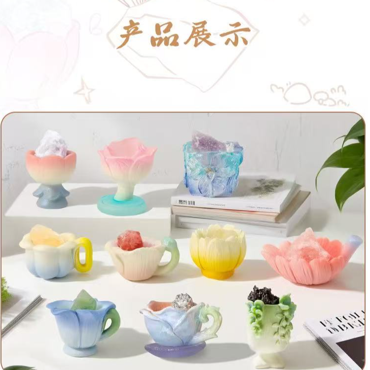 【直播拆】如沐花间能量盲盒创意工艺品桌面摆件