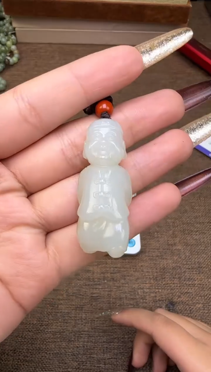 吊坠(不含链)未镶嵌和田玉吊坠