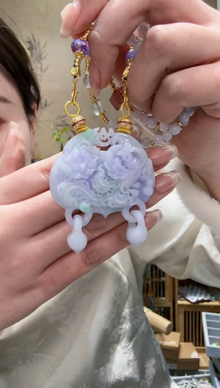 【闪购商品】翡翠颈饰未镶嵌吊坠