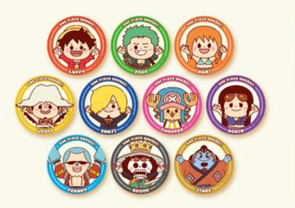 【海贼王】日谷 万岁吧唧 透卡盲抽（直播代拆）