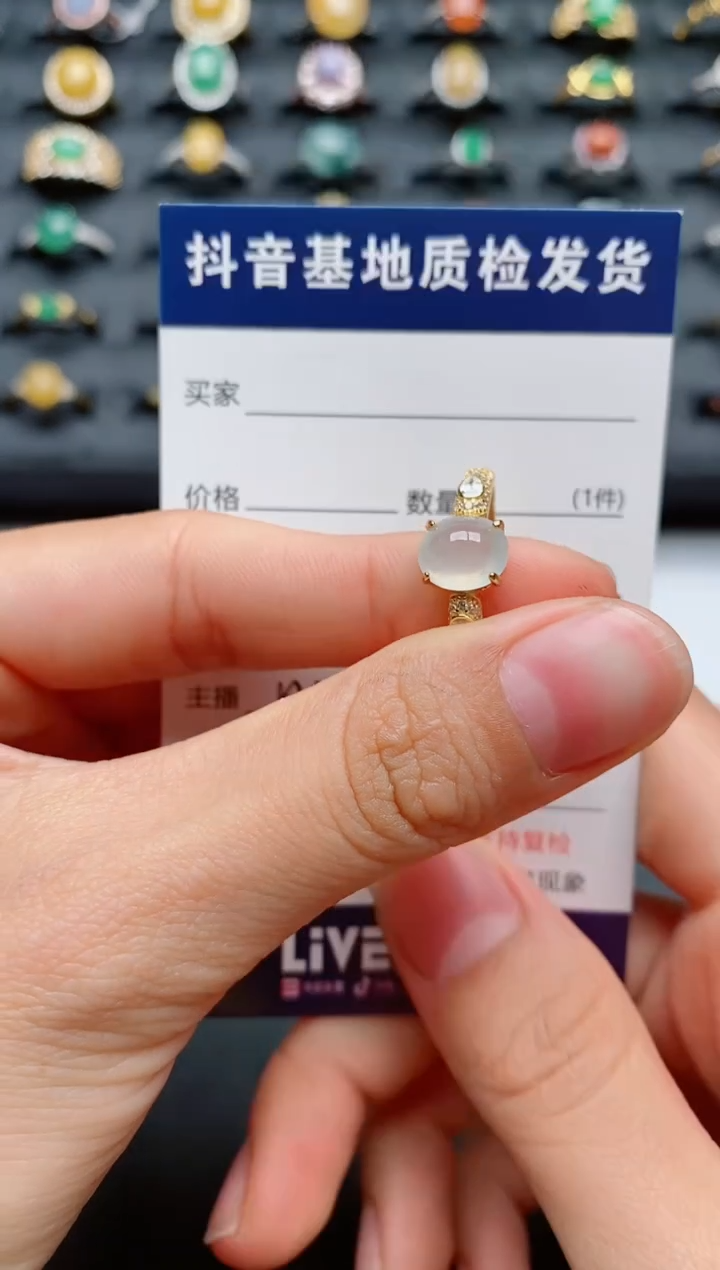 【闪购商品】翡翠戒指银S925镶嵌............