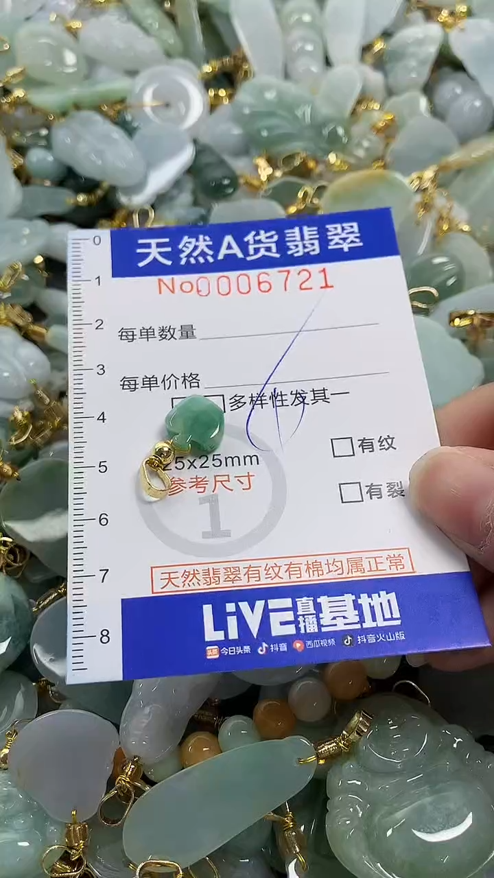 颈饰未镶嵌翡翠纯天然货a翡翠