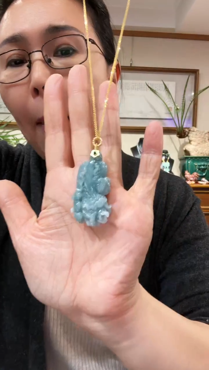 【闪购商品】翡翠颈饰未镶嵌国风