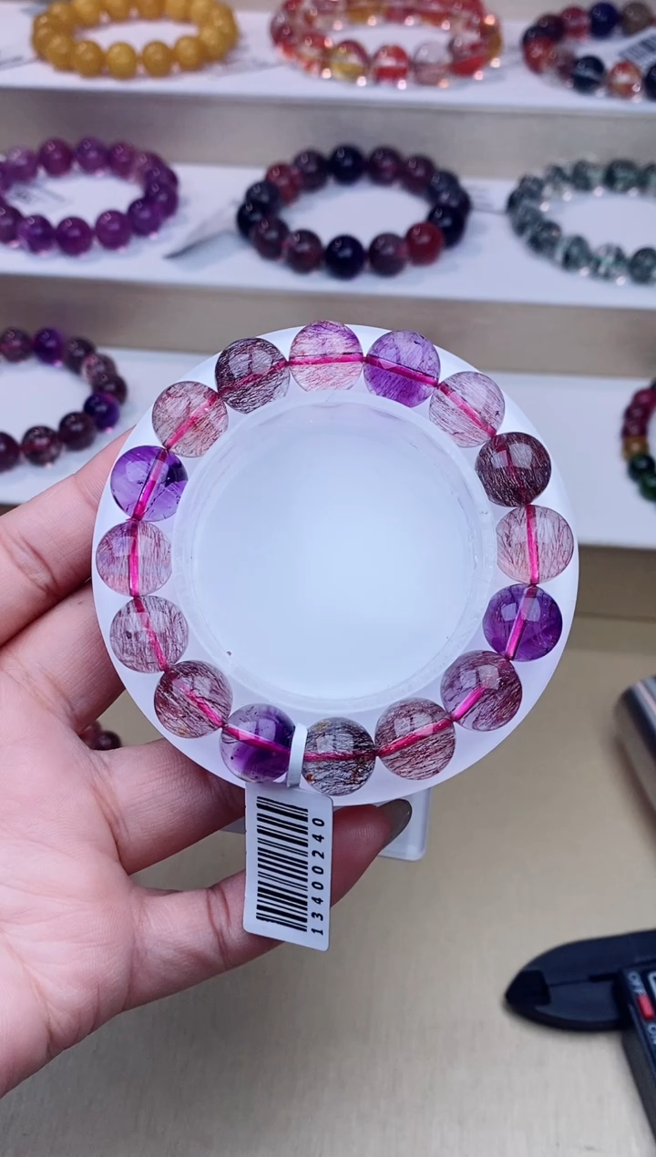 未镶嵌手链水晶仙女超七12m+